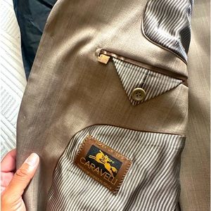 Caravelli suit. Brand new. Got as a gift and never worn. 40R and 34W